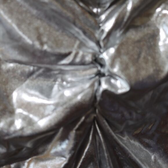 SKIMS Metallic Silver Swim Bottoms Leggings Capri 4X NWT - Picture 4 of 10